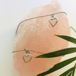 Sterling silver anklet